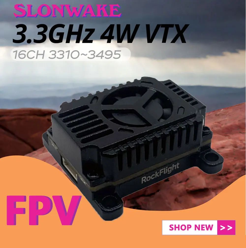 SLONWAKE FPV 3.3G 16CH 4000mW  - Drone Receiver review and price