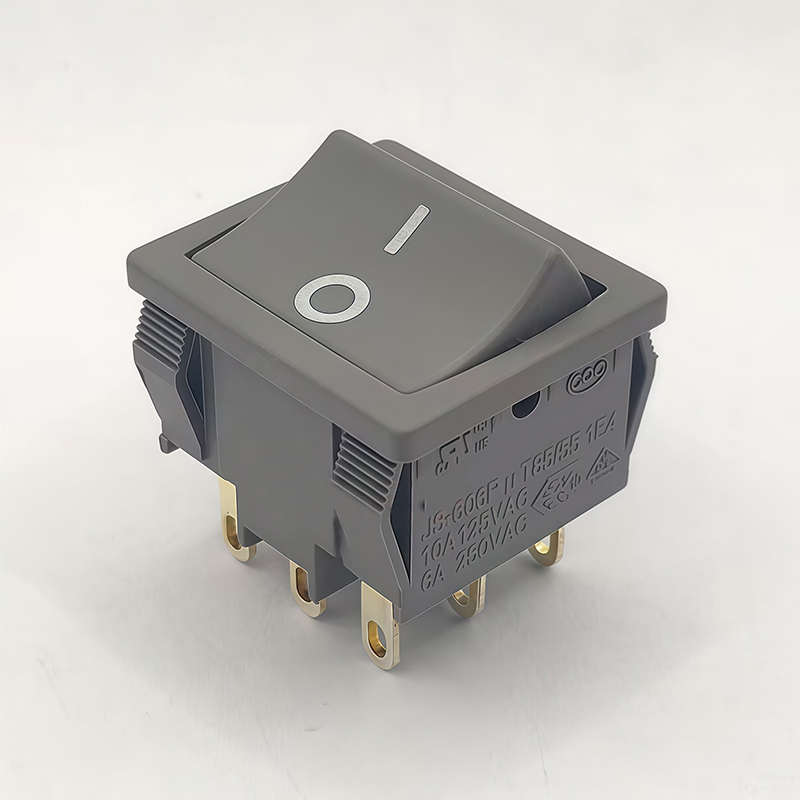 Boat-shaped rocker switch JS-6 - Drone Buzzer review and price