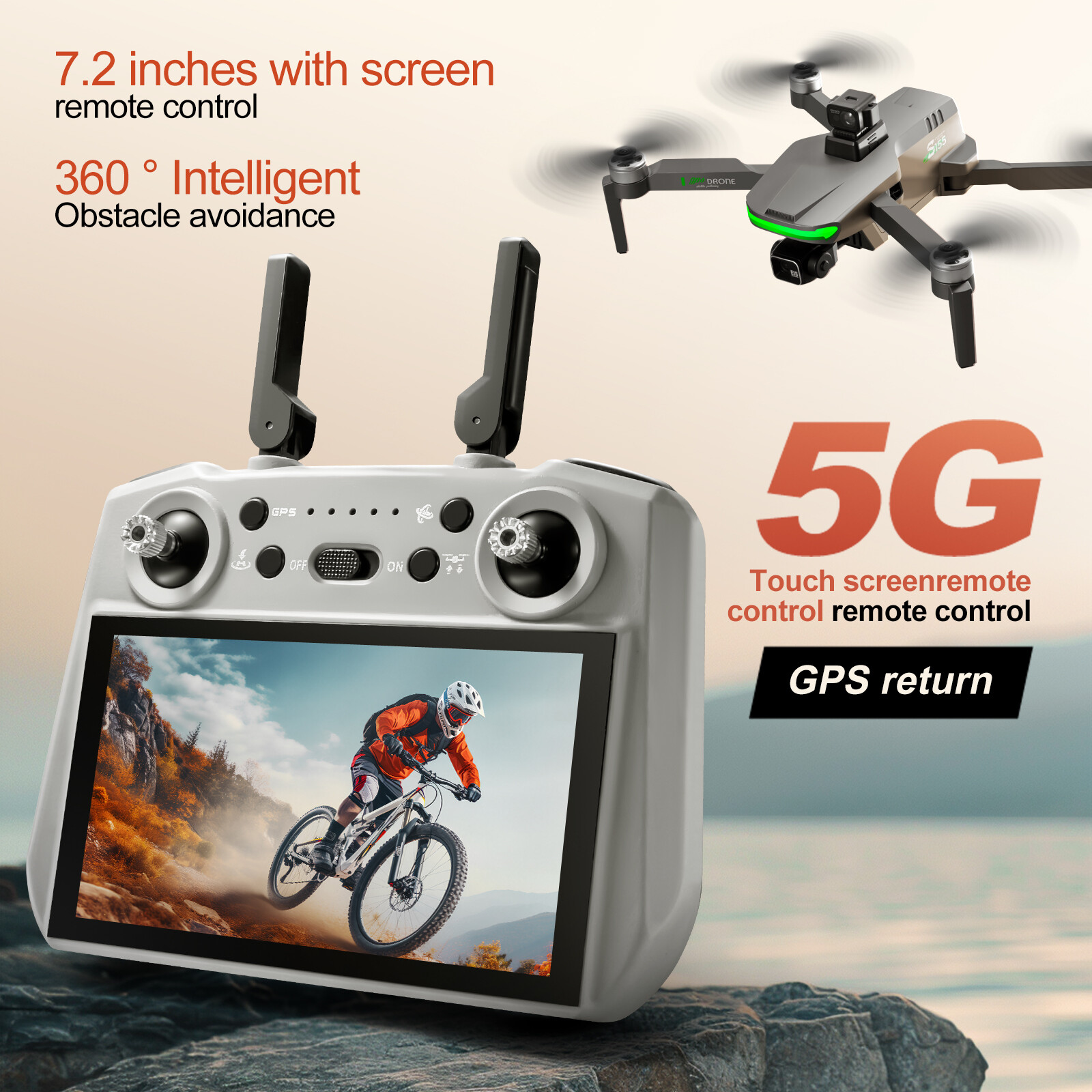 S155 MAX Drone GPS WIFI 3KM FP - Drone Gps Mount review and price