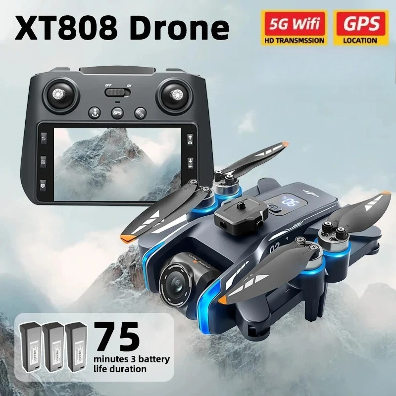 Original XT808 Pro MAX Drone 4 - Drone Gps Mount review and price
